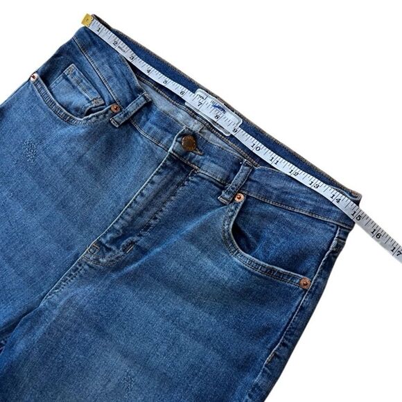 Free People Great Heights Frayed Skinny Jeans Size 30 - Picture 14 of 16